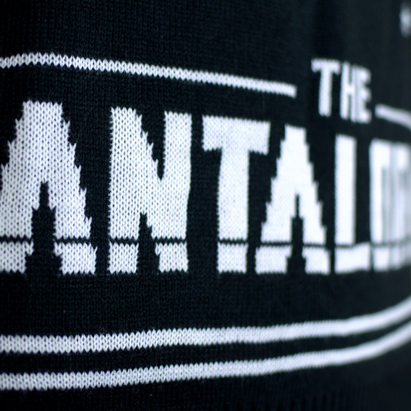 Suéter de Navidad para Hombre The Santalorian detalle