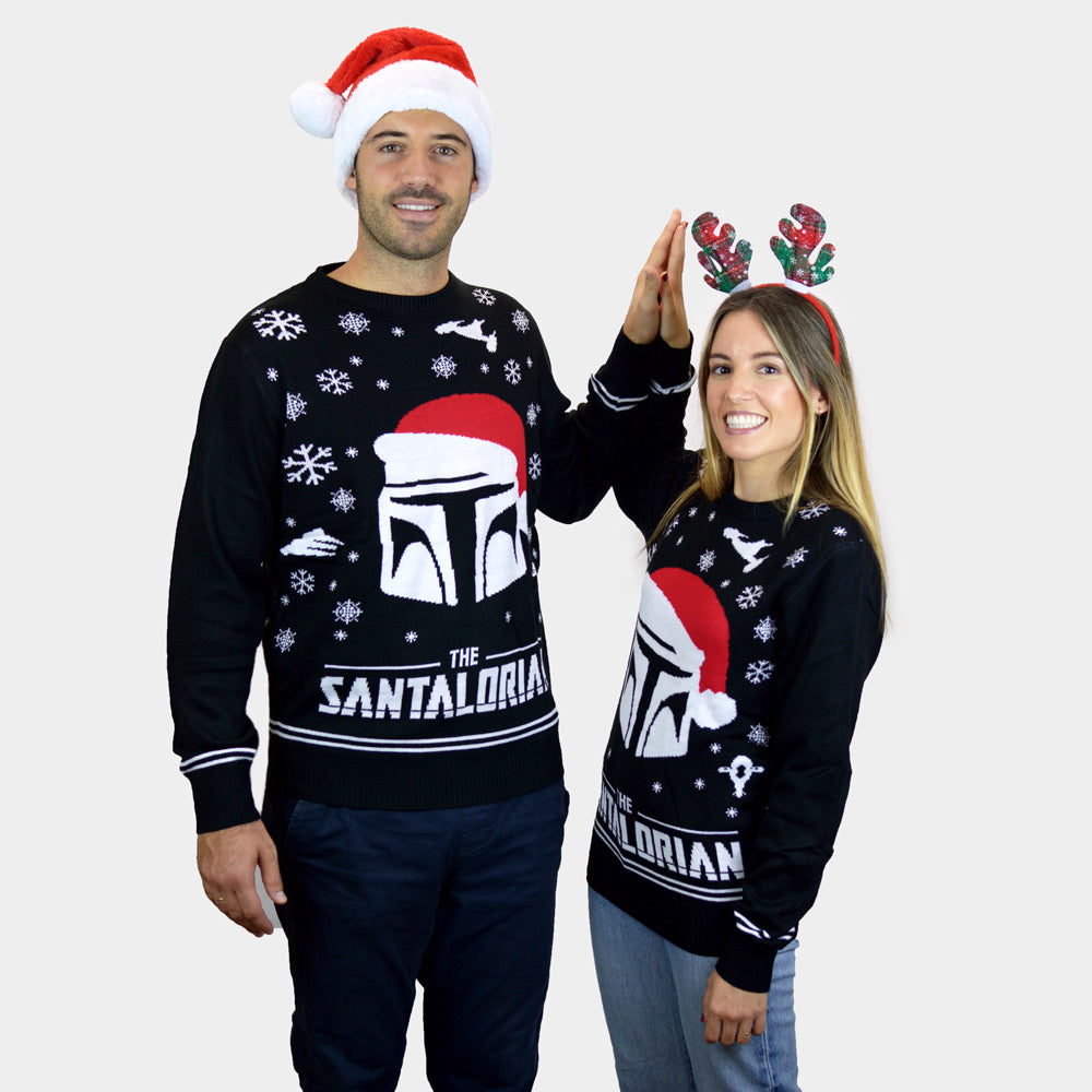 Suéter de Navidad Star Wars Mujer Hombre The Santalorian