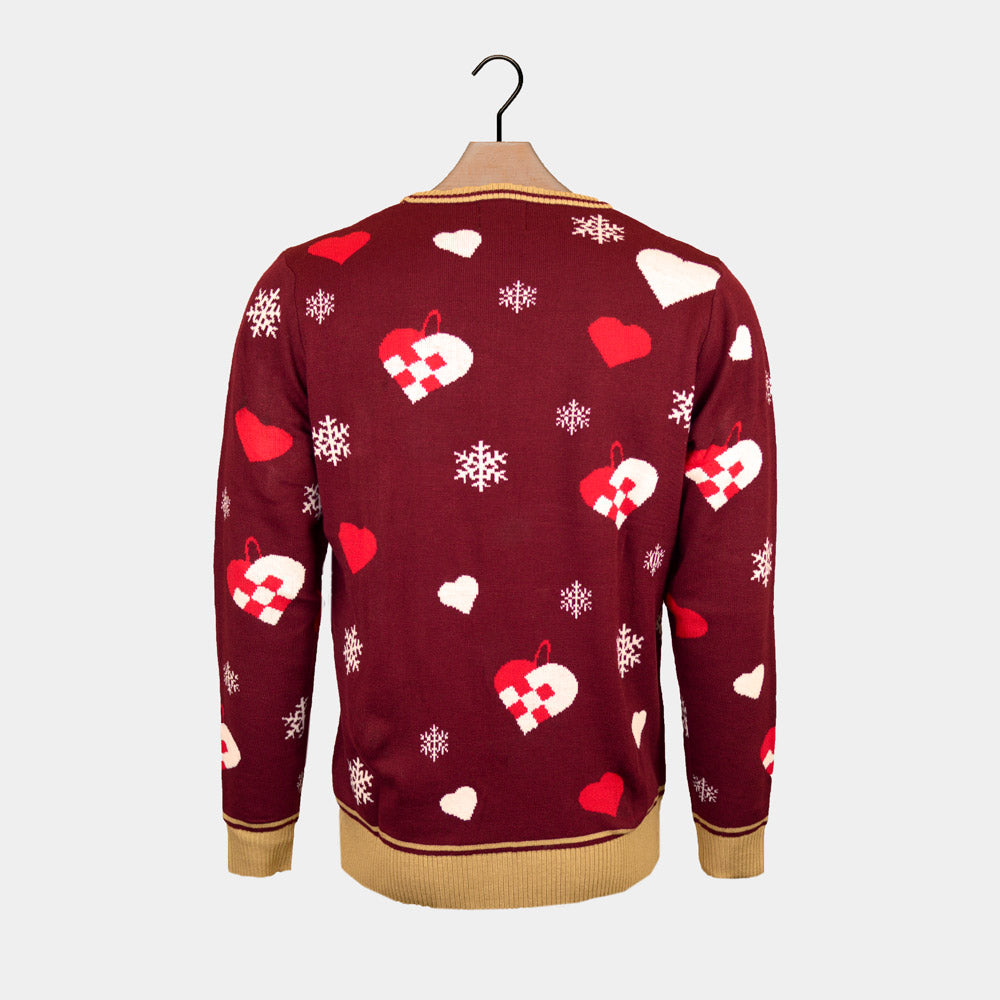 Suéter de Navidad  Last Christmas I para Hombre vgave you my Heart
