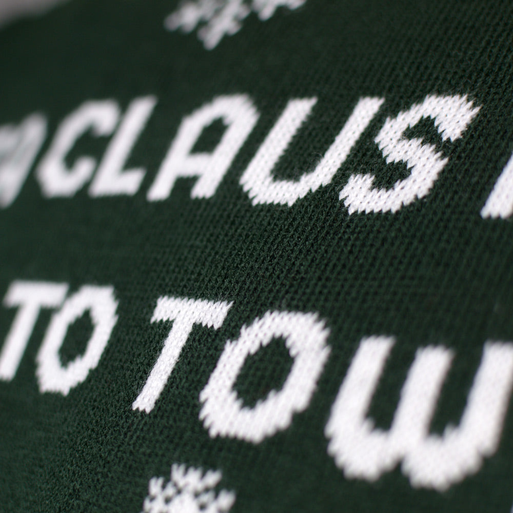 Suéter de Navidad Santa is Coming to Town con Luces LED para Mujer 
