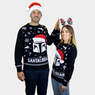 Suéter de Navidad para Mujer The Santalorian pareja