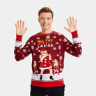 Suéter de Navidad Hombre Jingles Ladies Lentejuelas