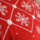 Suéter de Navidad para Hombre con Papá Noel Entrando por la Chimenea Nieve