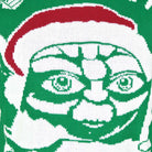 sueter de Navidad para Hombre Yoda Star Wars detalle