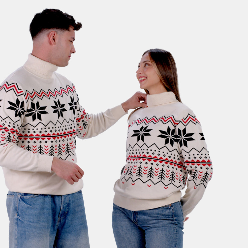 Suéter para Mujer de Algodón Orgánico Après-ski Pareja
